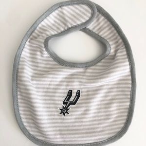 San Antonio Spurs baby bib